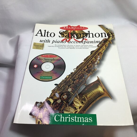 Solo Plus - Alto Saxophone with Piano Accompaniment (1999, Sheet Music + CD) - Picture 1 of 5